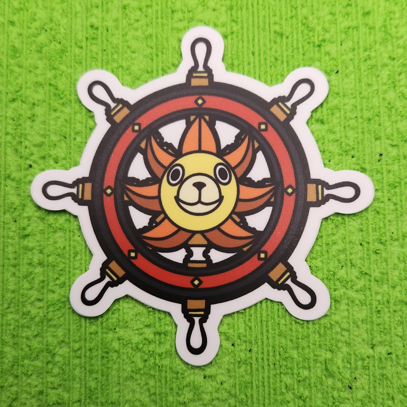 Sunny Wheel Sticker