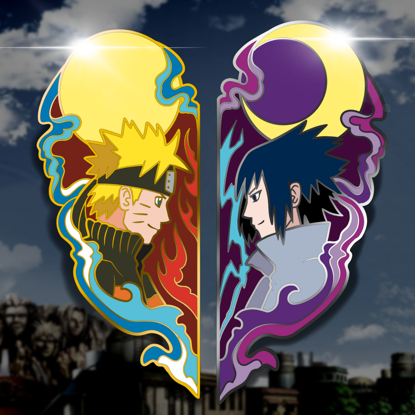 PREORDER 'Duality' Ninjas Enamel Pin Set