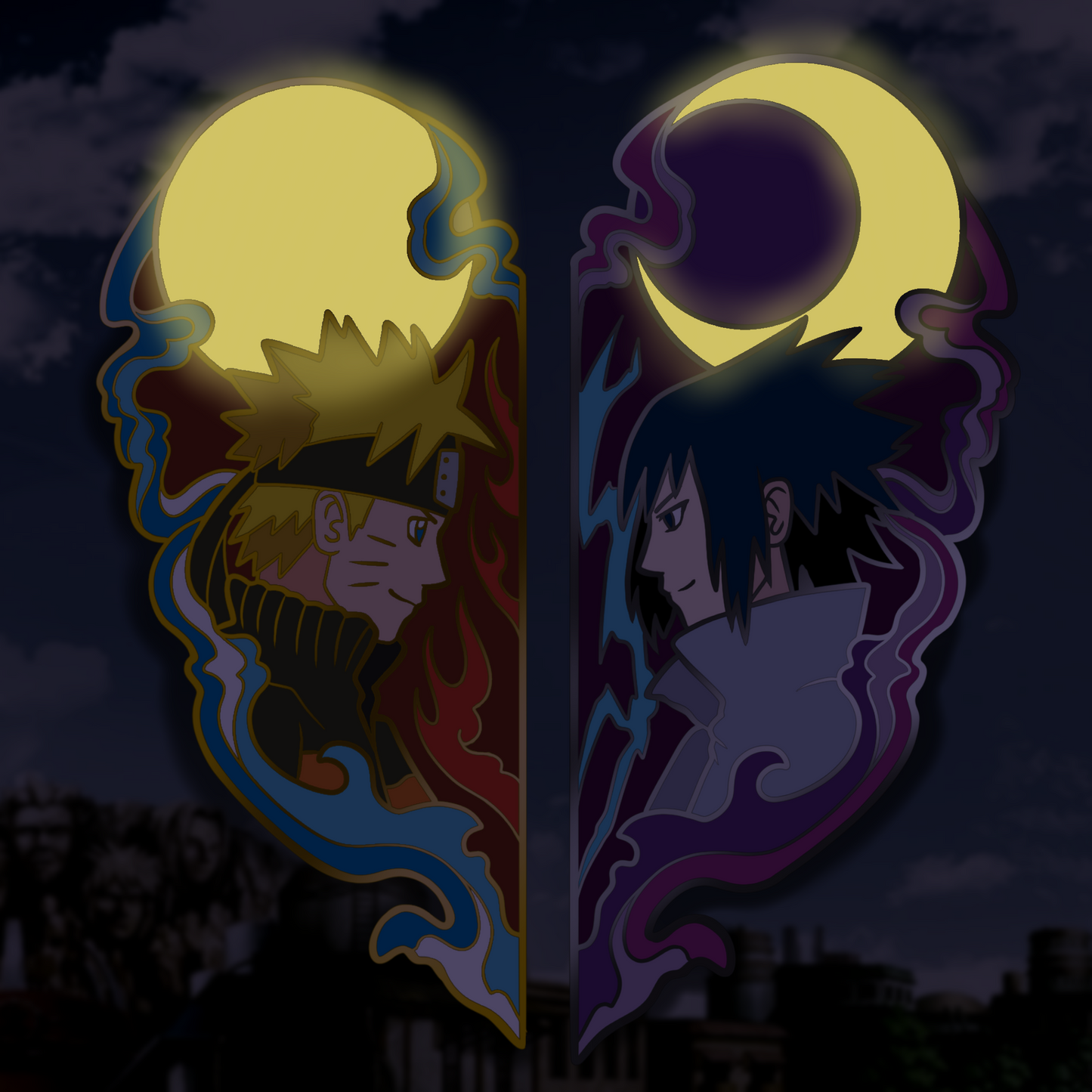 PREORDER 'Duality' Ninjas Enamel Pin Set
