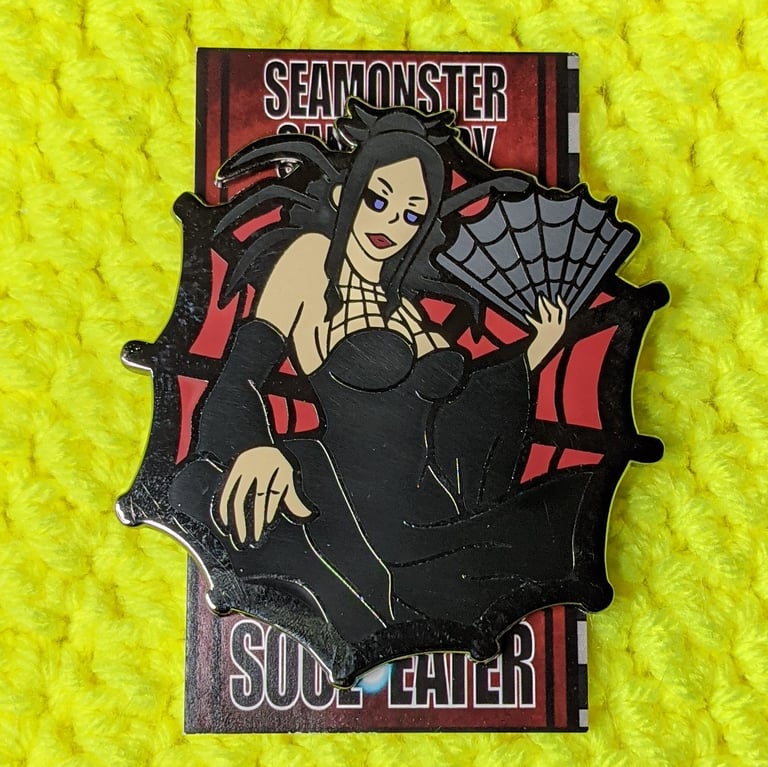Spider Mother Enamel Pin