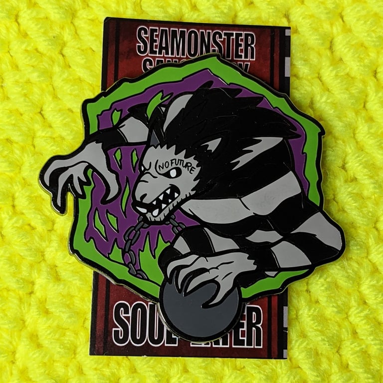 Wolf of Freedom Enamel Pin
