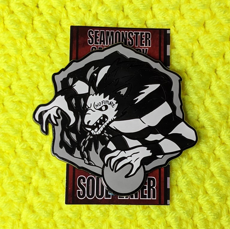 Wolf of Freedom Enamel Pin