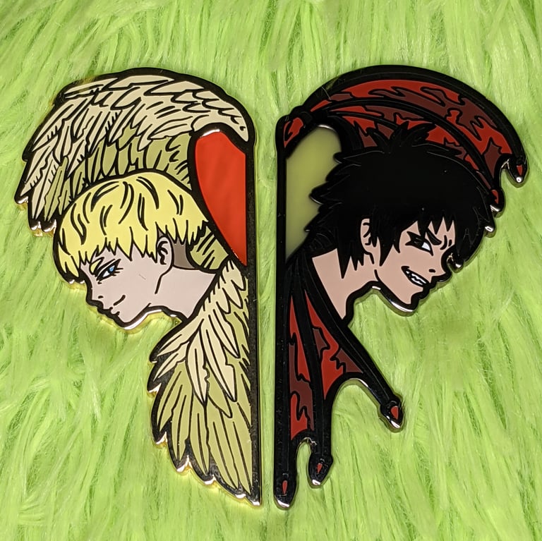 'Duality' Devils Enamel Pin