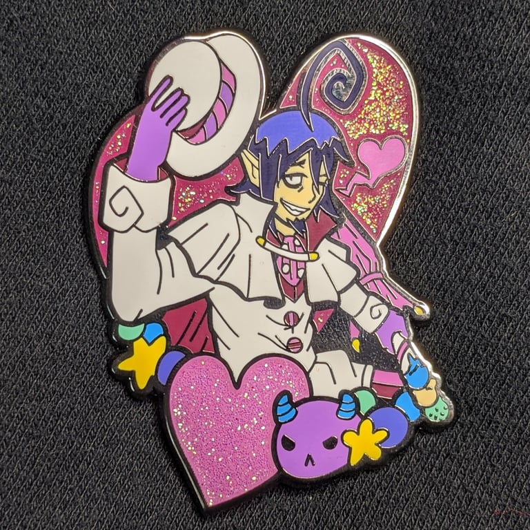 Candy Demon King Enamel Pin