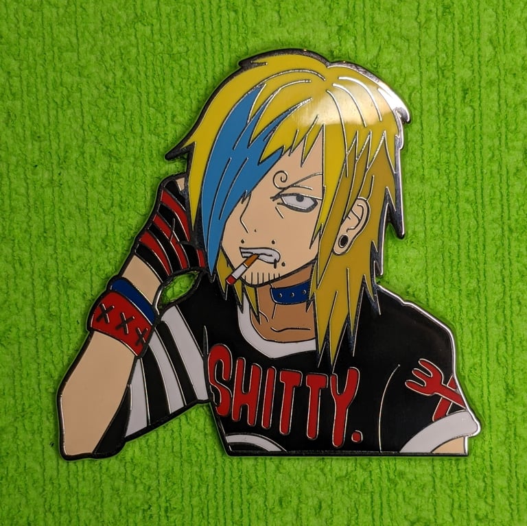 Emo Cook Enamel Pin