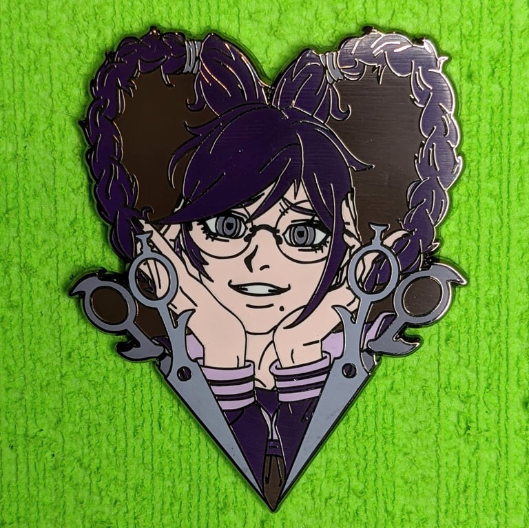 Renowned Author Enamel Pin