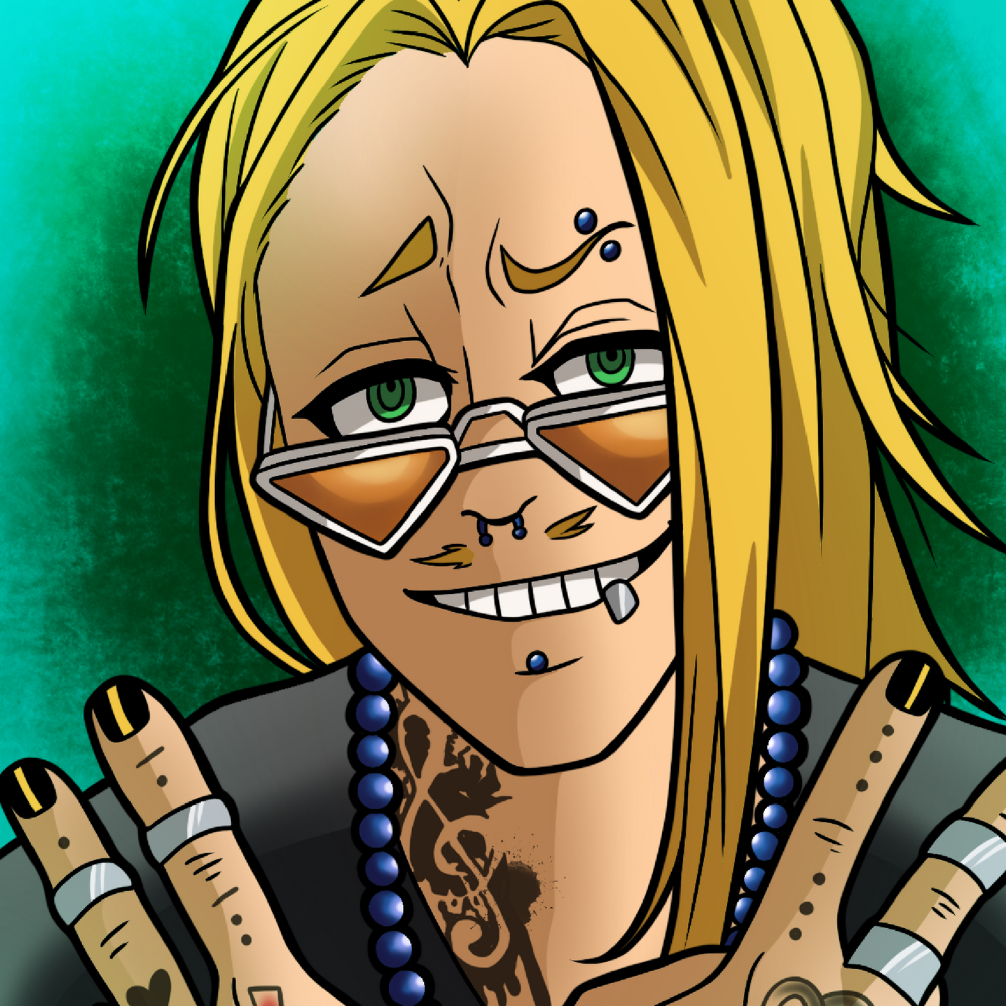 Tattooed Loud Teacher 6x9" Print