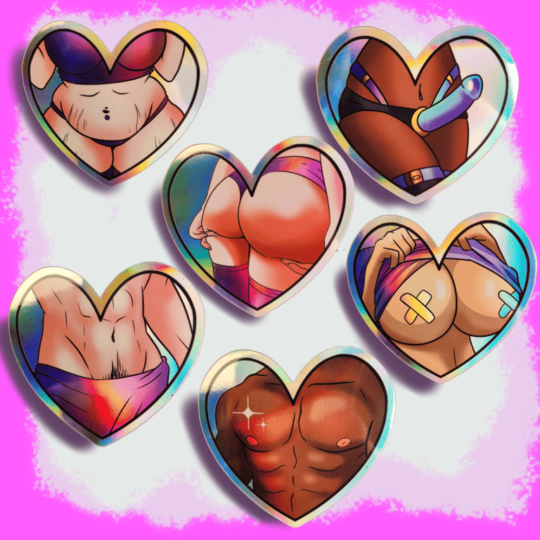 18+ Lewd Stickers~