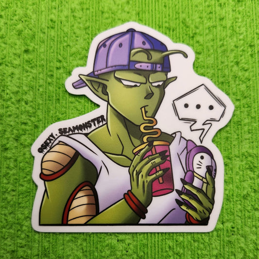 Fatherly Alien Smoothie Sticker