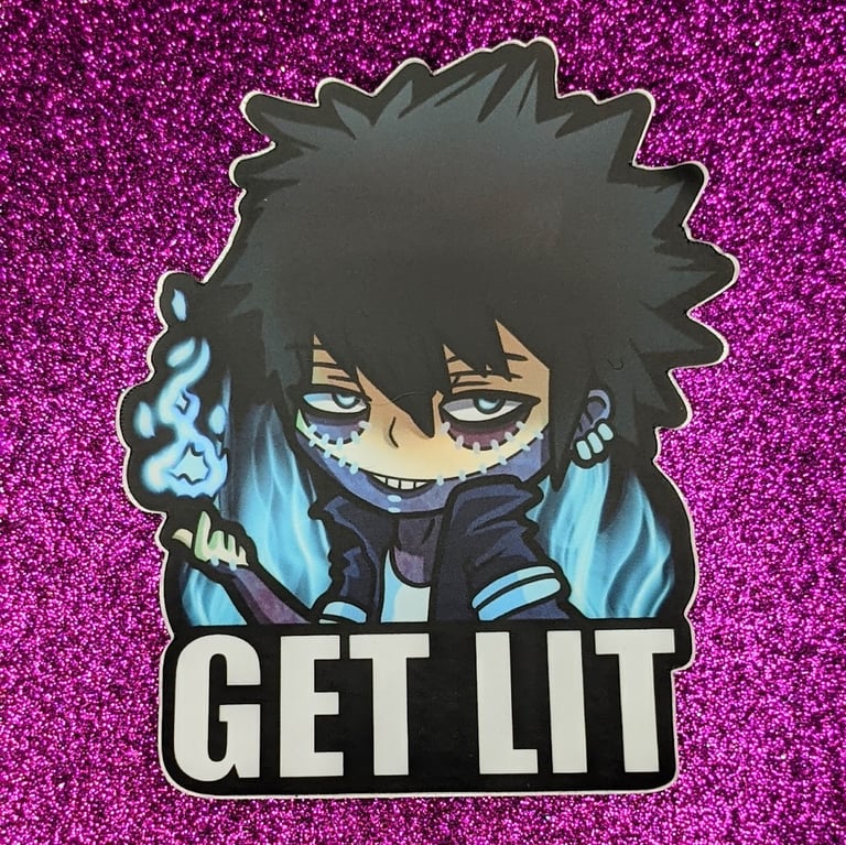 'Get Lit' Sticker